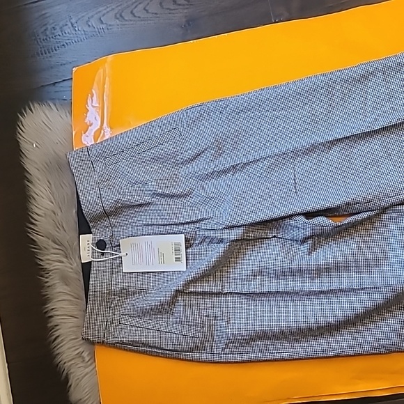 Nwt! Sezane martin trousers high waisted pied de poule - Picture 5 of 10